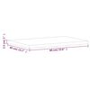 vidaXL Comptoir de salle de bain 60x40x2,5 cm bois massif de h&ecirc;tre