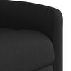 vidaXL Fauteuil de massage inclinable Noir Tissu