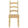 vidaXL Ensemble &agrave; manger Panama 3 pcs bois de pin massif