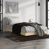 vidaXL Cadre de lit sans matelas ch&ecirc;ne sonoma 100x200 cm