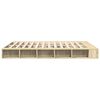 vidaXL Cadre de lit sans matelas ch&ecirc;ne sonoma 180x200 cm