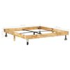 vidaXL Cadre de lit bois massif de manguier 160x200 cm
