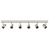 vidaXL Spot de plafond Nickel 73 x 6,5 x 11,5 cm M&eacute;tal