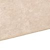 vidaXL Tapis Imprim&eacute; Cr&egrave;me 150 x 100 cm Polyester et PVC
