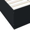 vidaXL Cadre de lit sans matelas noir 90x200 cm