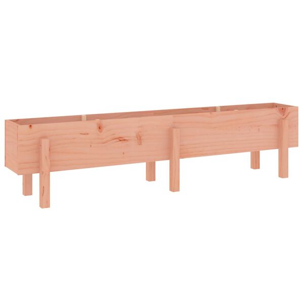 vidaXL Lit sur&eacute;lev&eacute; de jardin 160x30x38 cm bois douglas massif