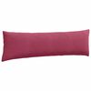 vidaXL Coussins de canap&eacute; 2 pcs Bordeaux 145 x 40 cm