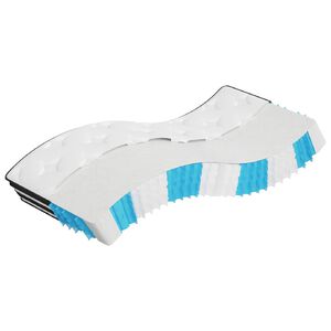 vidaXL Matelas &agrave; ressorts ensach&eacute;s moyen 80x200 cm