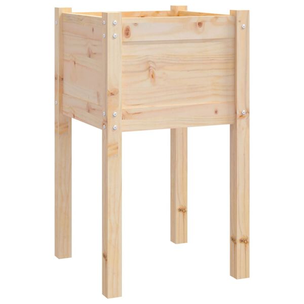vidaXL Jardini&egrave;re d'ext&eacute;rieur 40x40x70 cm bois de pin massif