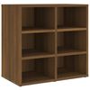 vidaXL | Cabinet &agrave; chaussures | avec &eacute;tag&egrave;re Bois d'ing&eacute;nierie