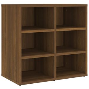 vidaXL | Cabinet &agrave; chaussures | avec &eacute;tag&egrave;re Bois d'ing&eacute;nierie