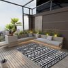 vidaXL Tapis d'ext&eacute;rieur ARAKIL Noir 120x180 cm PP