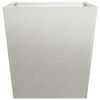 vidaXL Jardini&egrave;res 2 pcs 50x50x50 cm acier inoxydable