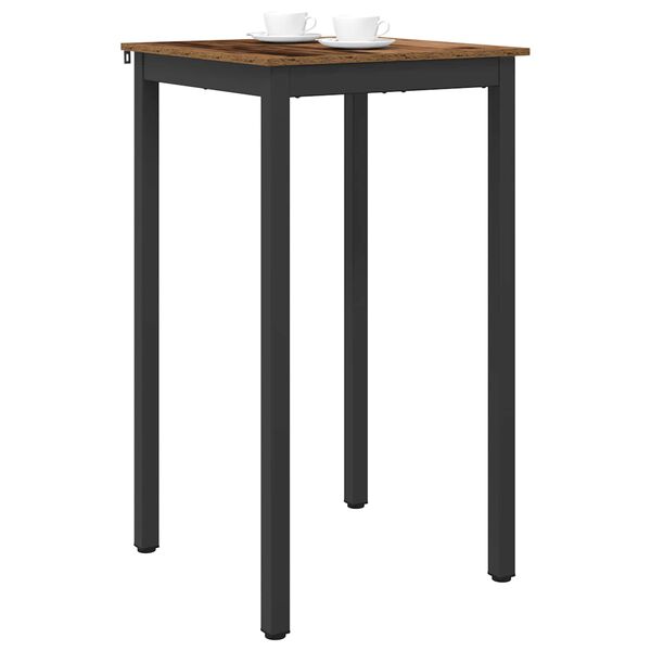 vidaXL Table de bar debout Bois d'ing&eacute;nierie
