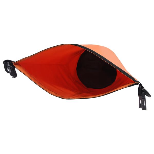 vidaXL Sac sec Orange 10 L PVC