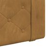 vidaXL T&ecirc;te de lit suspendue Marron 210 x 55 x 5 cm Velours