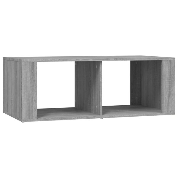 vidaXL Table basse Sonoma gris 100x50x36 cm Bois d'ing&eacute;nierie