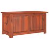 vidaXL Coffre de rangement avec couvercle marron bois massif d'acacia