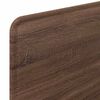 vidaXL T&ecirc;te de lit avec t&ecirc;te de lit Ch&ecirc;ne brun 80 cm Bois d'ing&eacute;nierie