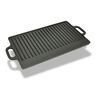 vidaXL Plateau de gril r&eacute;versible Fonte 50x23 cm