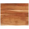 vidaXL Dessus de table 110x80x3,8 cm rectangulaire bois massif acacia