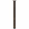 vidaXL Pieds de table de bar 4 pi&egrave;ces Acier naturel 90-92 cm Acier