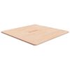 vidaXL Dessus de table carr&eacute; 70x70x1,5 cm Bois ch&ecirc;ne massif non trait&eacute;