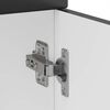 vidaXL Armoire de cuisine Kalmar noir bois d'ing&eacute;nierie
