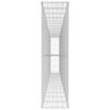 vidaXL Mur en gabion avec couvercle Acier galvanis&eacute; 600x50x200 cm