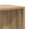 vidaXL Armoire d'angle ch&ecirc;ne artisanal 33x33x132 cm bois d'ing&eacute;nierie