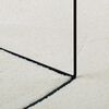 vidaXL Tapis OVIEDO &agrave; poils courts cr&egrave;me 200x200 cm