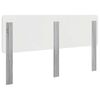 vidaXL T&ecirc;te de lit Gris Sonoma 200 cm Bois d'ing&eacute;nierie
