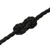vidaXL Corde de travail Noir 10 mm 25 m polypropyl&egrave;ne