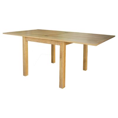 vidaXL Table extensible Chêne 170 x 85 x 75 cm