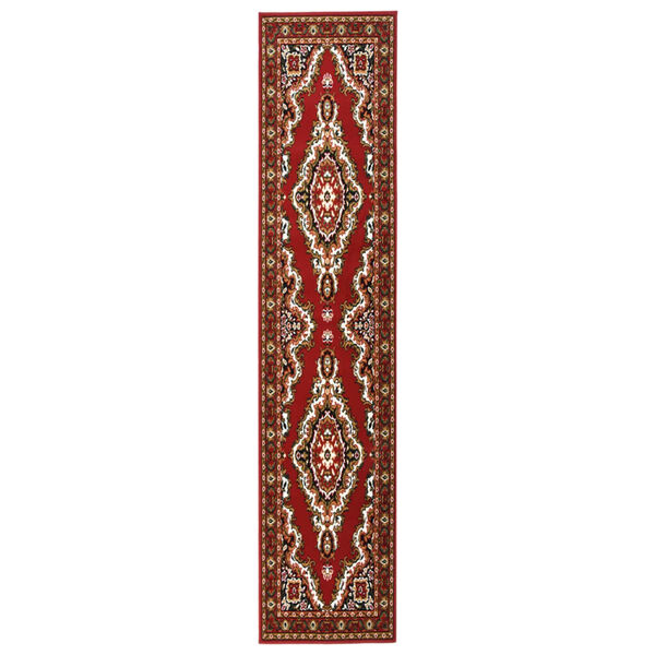 vidaXL Tapis BCF Rouge oriental 60x400 cm