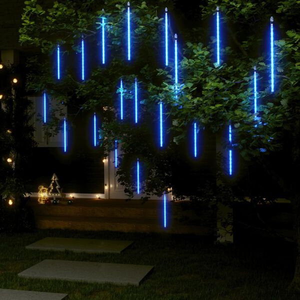 vidaXL Guirlandes lumineuses 20 pcs 30 cm 480 LED bleu