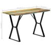vidaXL Table &agrave; manger 120x60x76 cm Bois de r&eacute;cup&eacute;ration massif