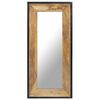 vidaXL Miroir 110x50 cm Bois de manguier massif