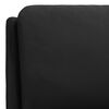 vidaXL Fauteuil inclinable Noir Similicuir