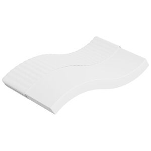 vidaXL Matelas en mousse moyennement doux 120x200 cm