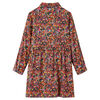 Robe pour enfants &agrave; manches longues multicolore 104