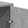 vidaXL Armoire de bain avec miroir gris b&eacute;ton bois d'ing&eacute;nierie
