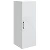 vidaXL Armoire Murale Blanc 33 x 34,5 x 90 cm Bois d'ing&eacute;nierie