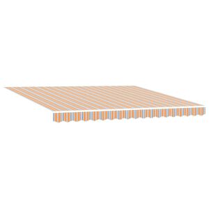 vidaXL Auvent R&eacute;tractable Multicolore 400 &times; 300 cm Polyester et Acier