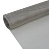 vidaXL &Eacute;cran en treillis Acier inoxydable 100x500 cm Argent&eacute;