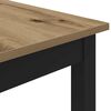 vidaXL Table de salle &agrave; manger / Table de repas Bois d'ing&eacute;nierie