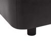 vidaXL Canap&eacute; pour chien Noir 67x52x40 cm Similicuir