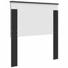 vidaXL T&ecirc;te de lit Ch&ecirc;ne noir 75 cm Bois d'ing&eacute;nierie