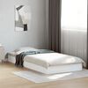 vidaXL Cadre de lit sans matelas blanc 90x200 cm bois d'ing&eacute;nierie