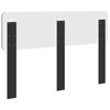 vidaXL T&ecirc;te de lit Ch&ecirc;ne noir 90 cm Bois d'ing&eacute;nierie